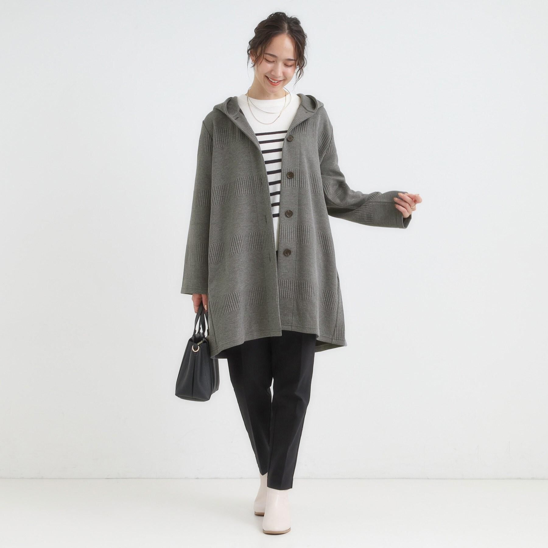 SHOO･LA･RUE「【洗濯機可/S-3L/美脚シルエット】通勤・セレモニーにも　きちんと見えする ソフトスティックパンツ」|その他|