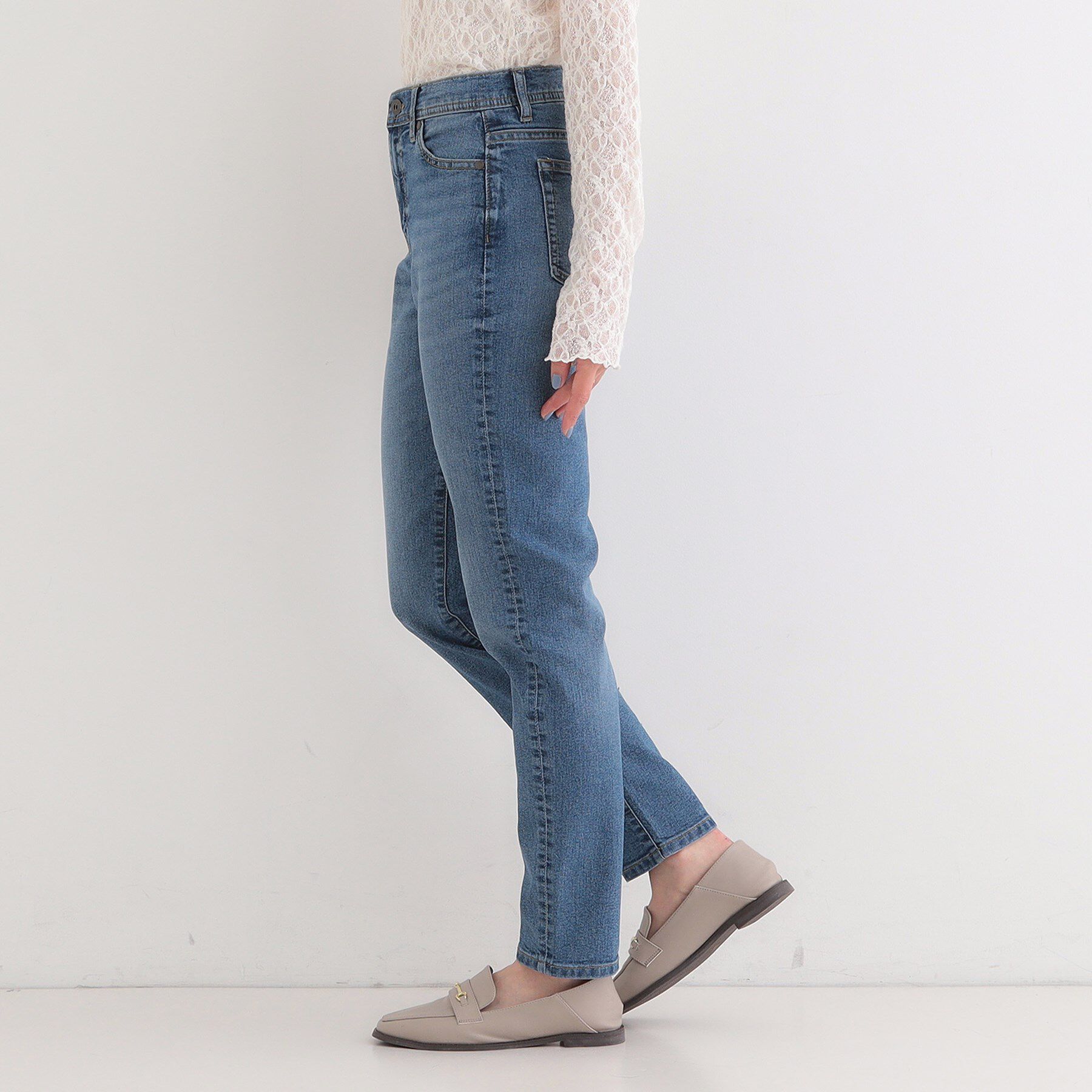 SHOO･LA･RUE「【SHOO・LA・RUE DENIM】毎日使いたくなる ストレッチデニムスキニーパンツ」|デニム|