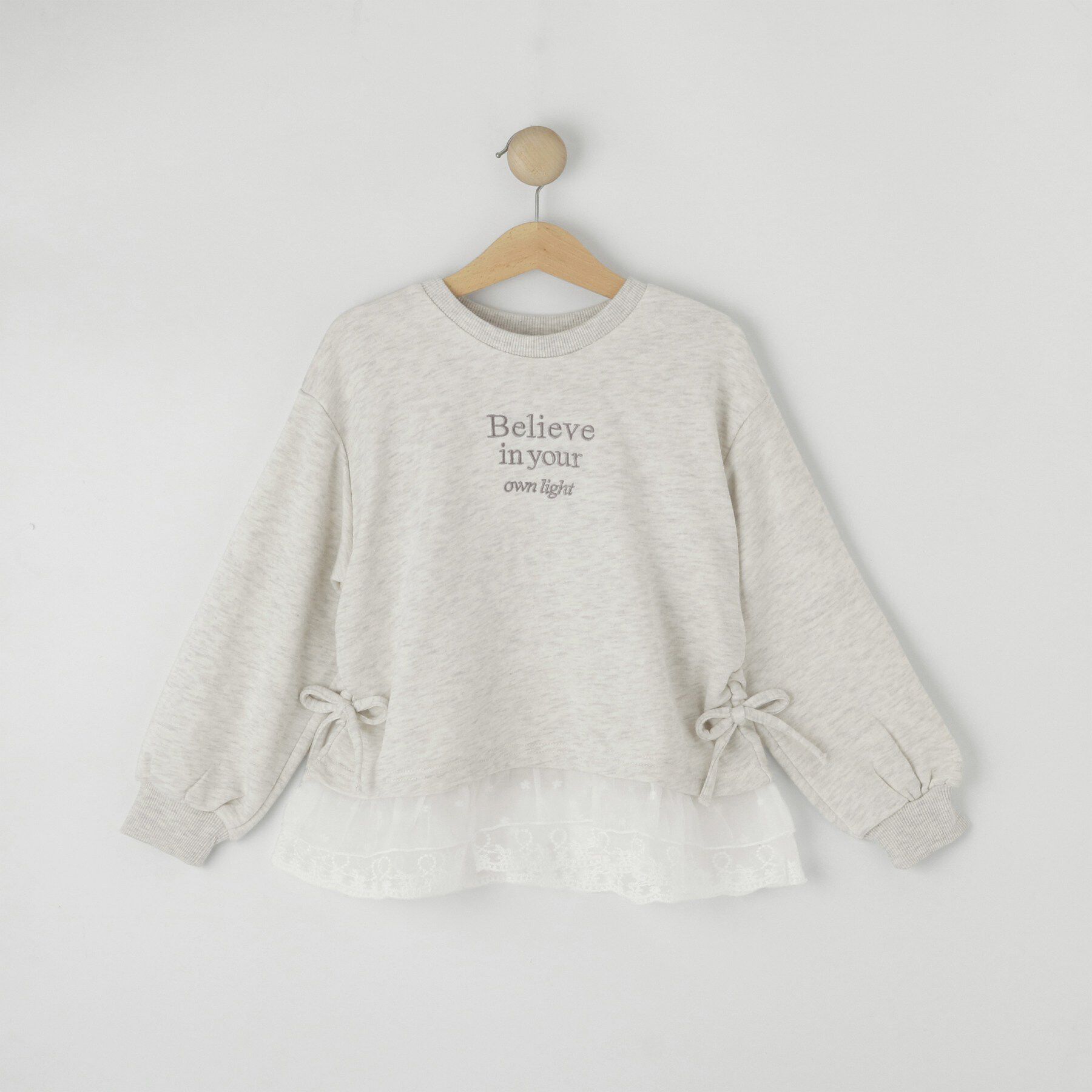 SHOO･LA･RUE「【120-150cm】レースデザインスウェット」|その他|