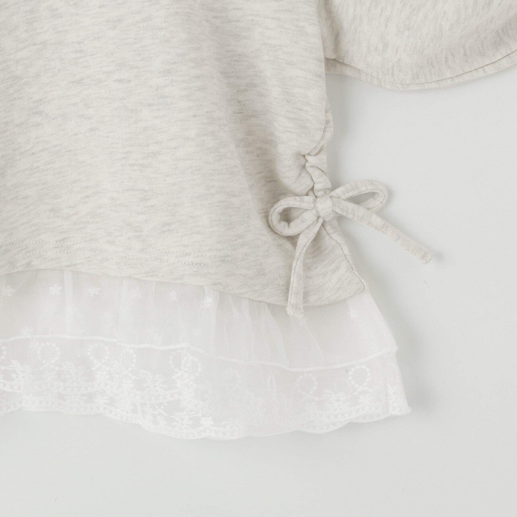 SHOO･LA･RUE「【120-150cm】レースデザインスウェット」|その他|