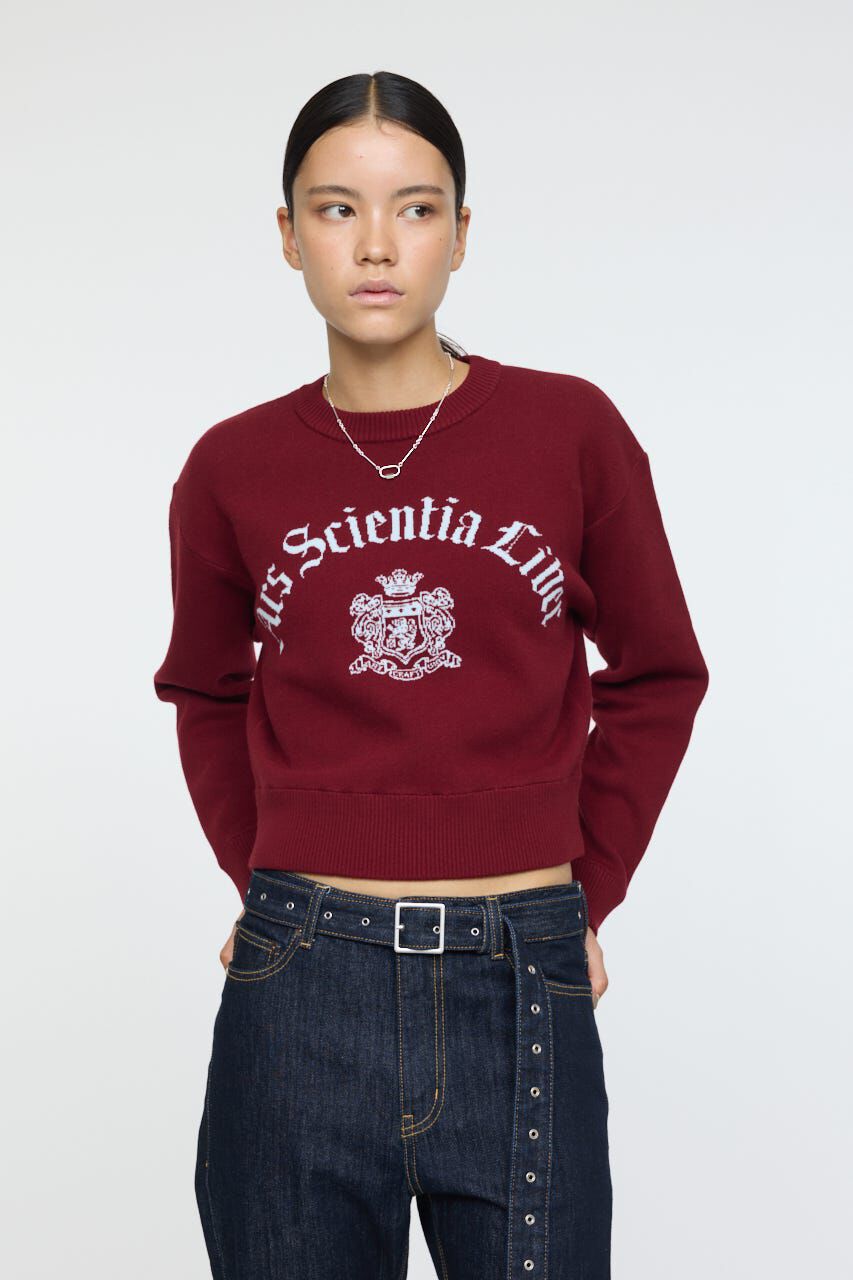 MOUSSY「SWEATLIKE JAQUARD セーター」|ニット・セーター|