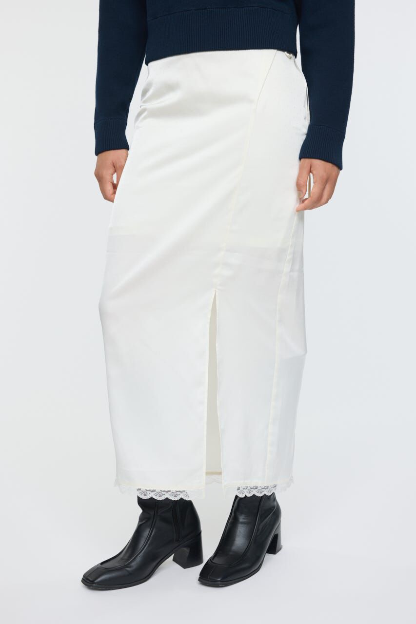 MOUSSY「DOT SATIN スカート」|スカート|