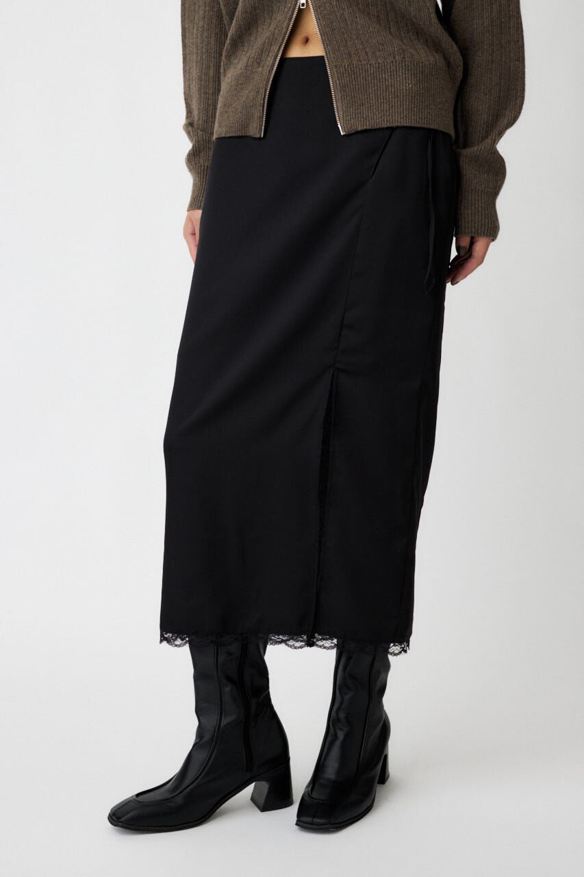 MOUSSY「DOT SATIN スカート」|スカート|
