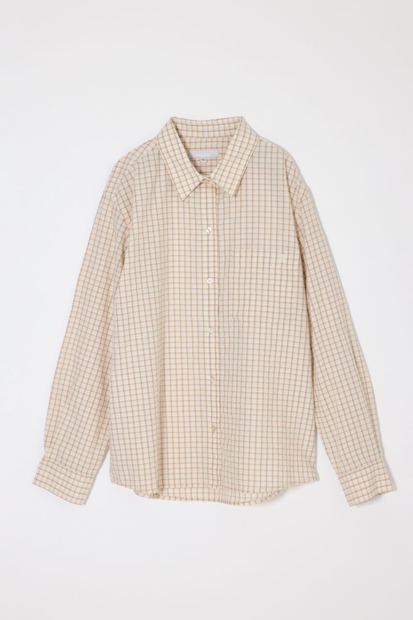 MOUSSY「SUCKER CHECK シャツ」|シャツ・ブラウス|
