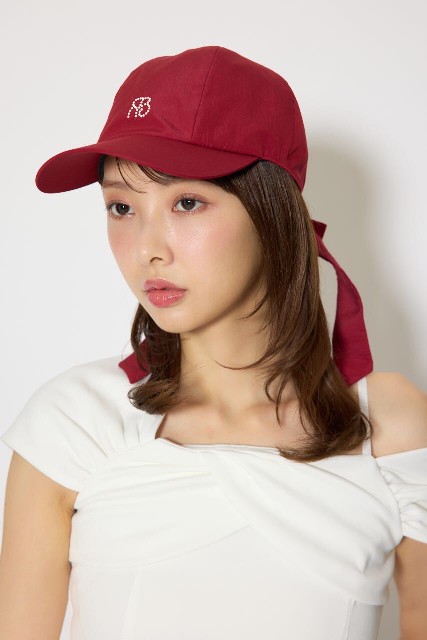 rienda「バックリボンRロゴキャップ」|その他|RED