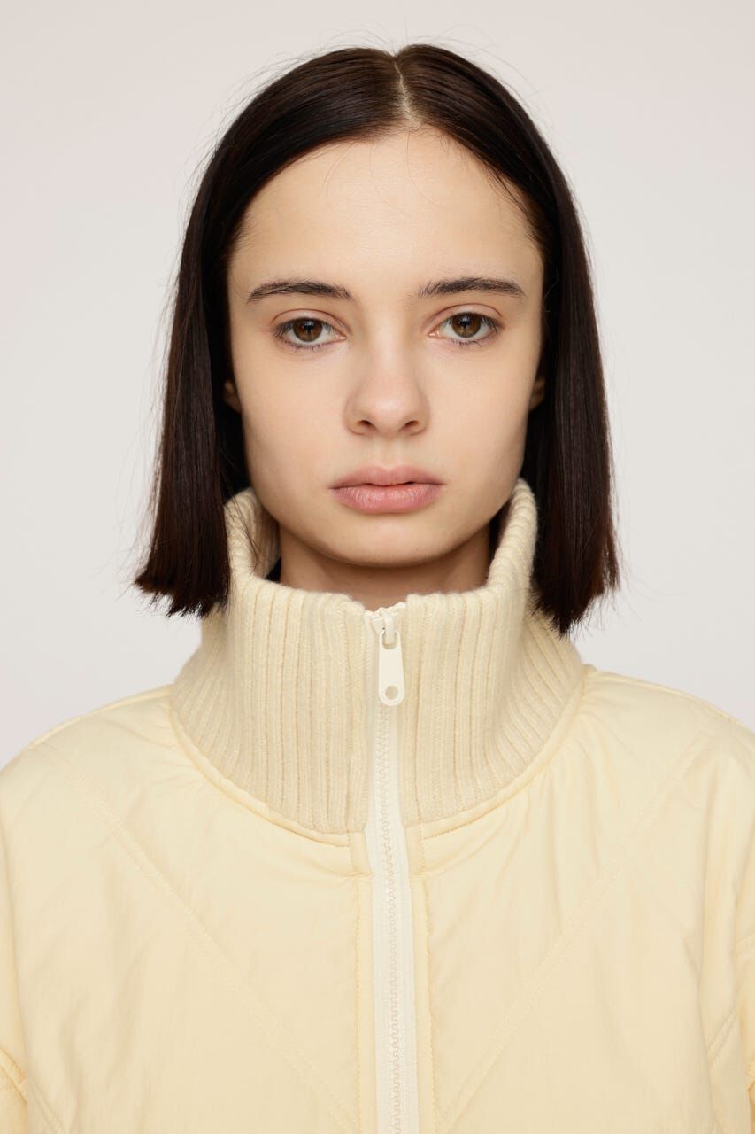 SLY「QUILTING STAND NYLON PULLOVER」|ブルゾン・スタジャン|