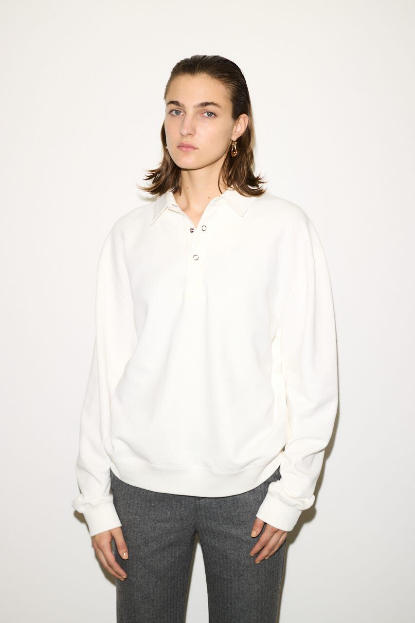 SLY「OVER SW POLO トップス」|Tシャツ・カットソー|
