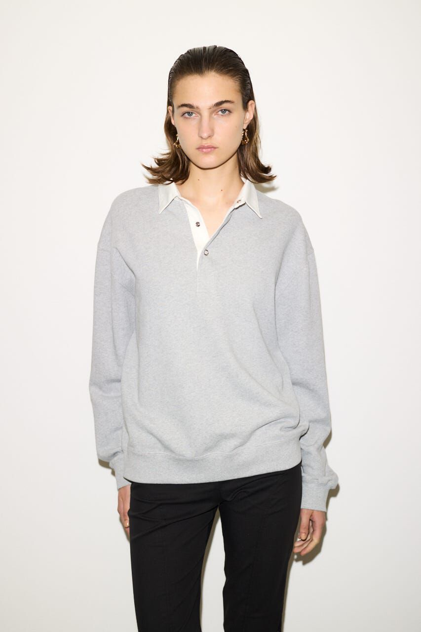 SLY「OVER SW POLO トップス」|Tシャツ・カットソー|