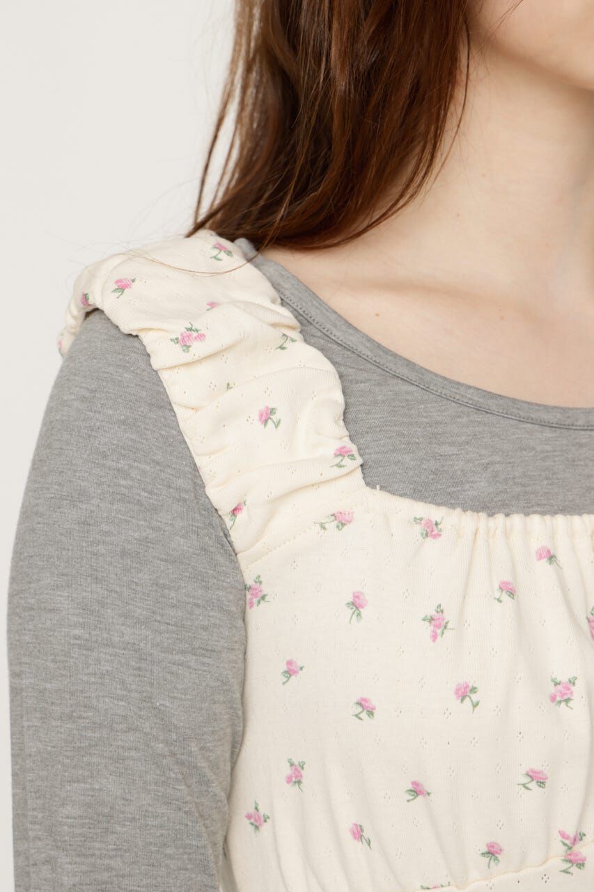 SLY「GATHER FLARE ショートワンピース」|ワンピース|