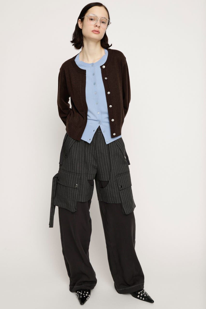 SLY「KNIT DOCKING CARGO パンツ」|その他|