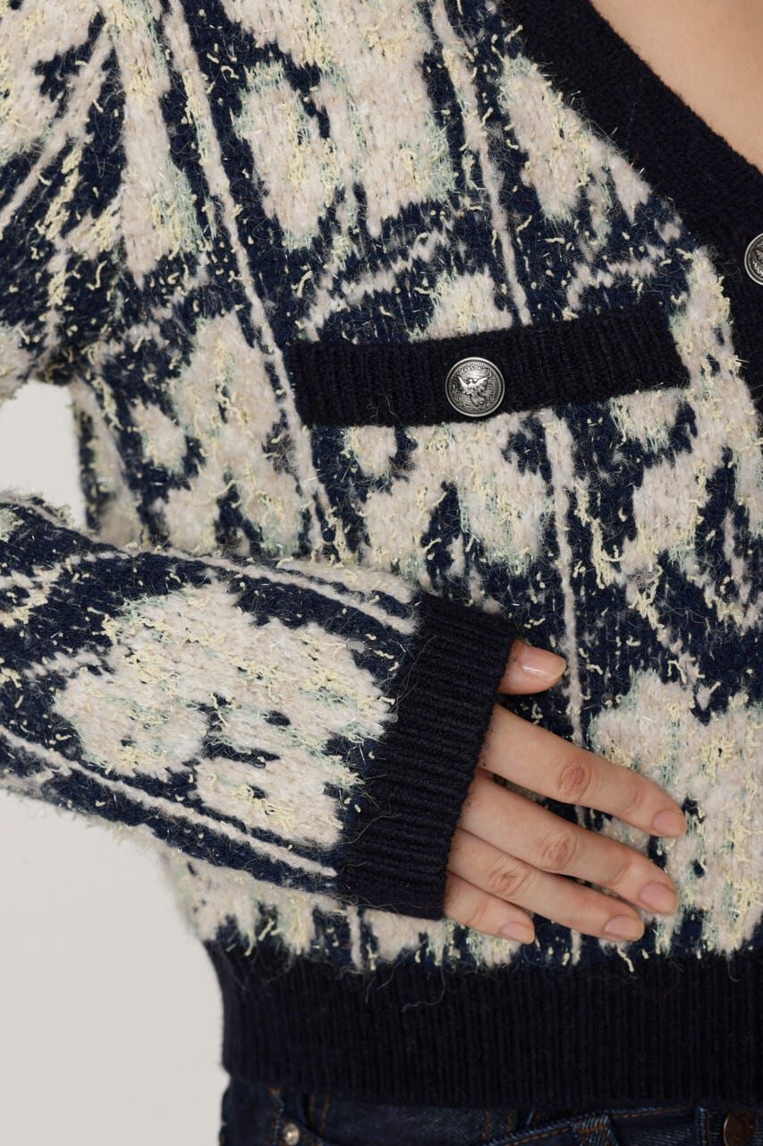 SLY「JQ TWEED KNIT カーディガン」|カーディガン|
