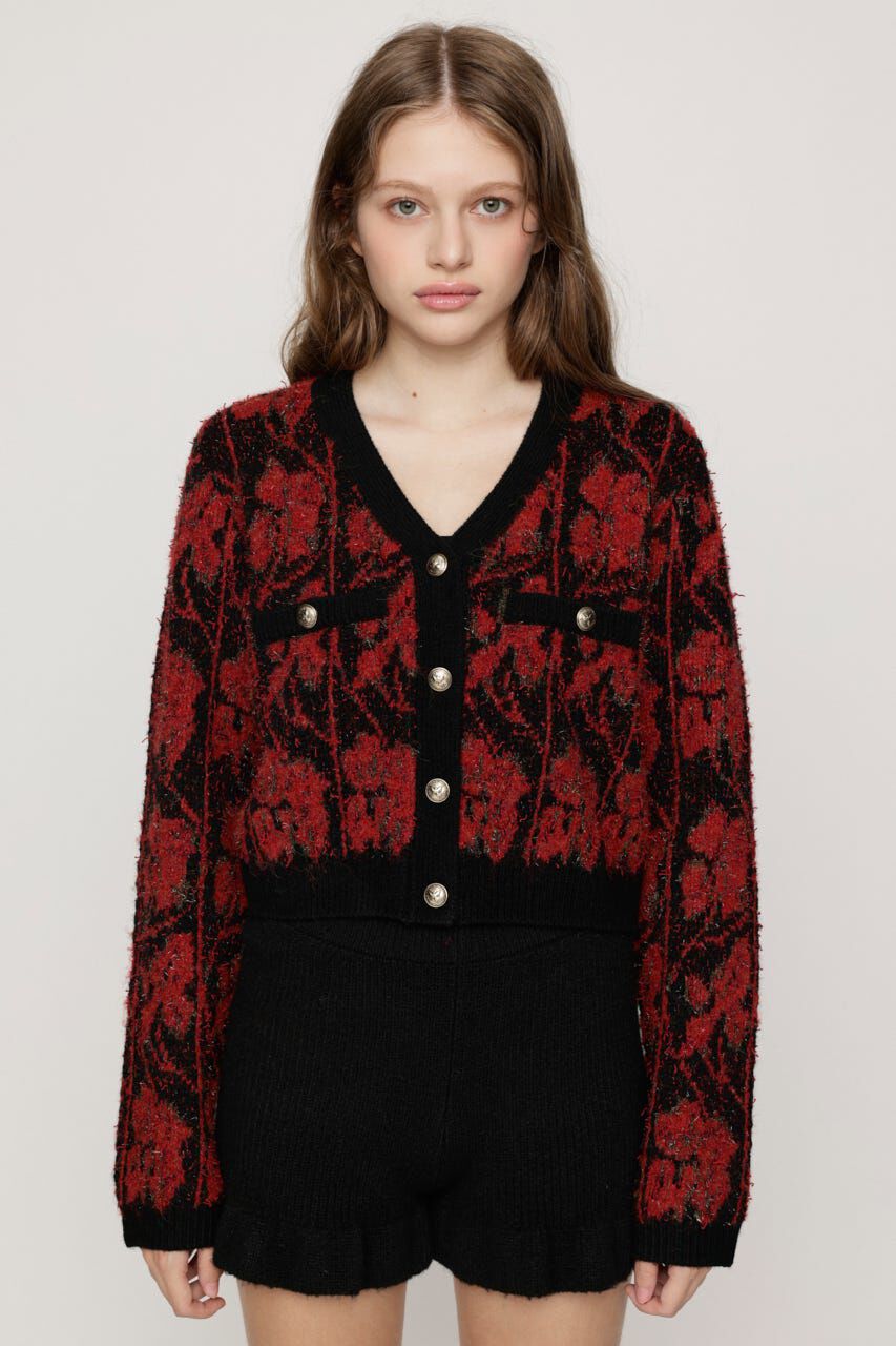 SLY「JQ TWEED KNIT カーディガン」|カーディガン|