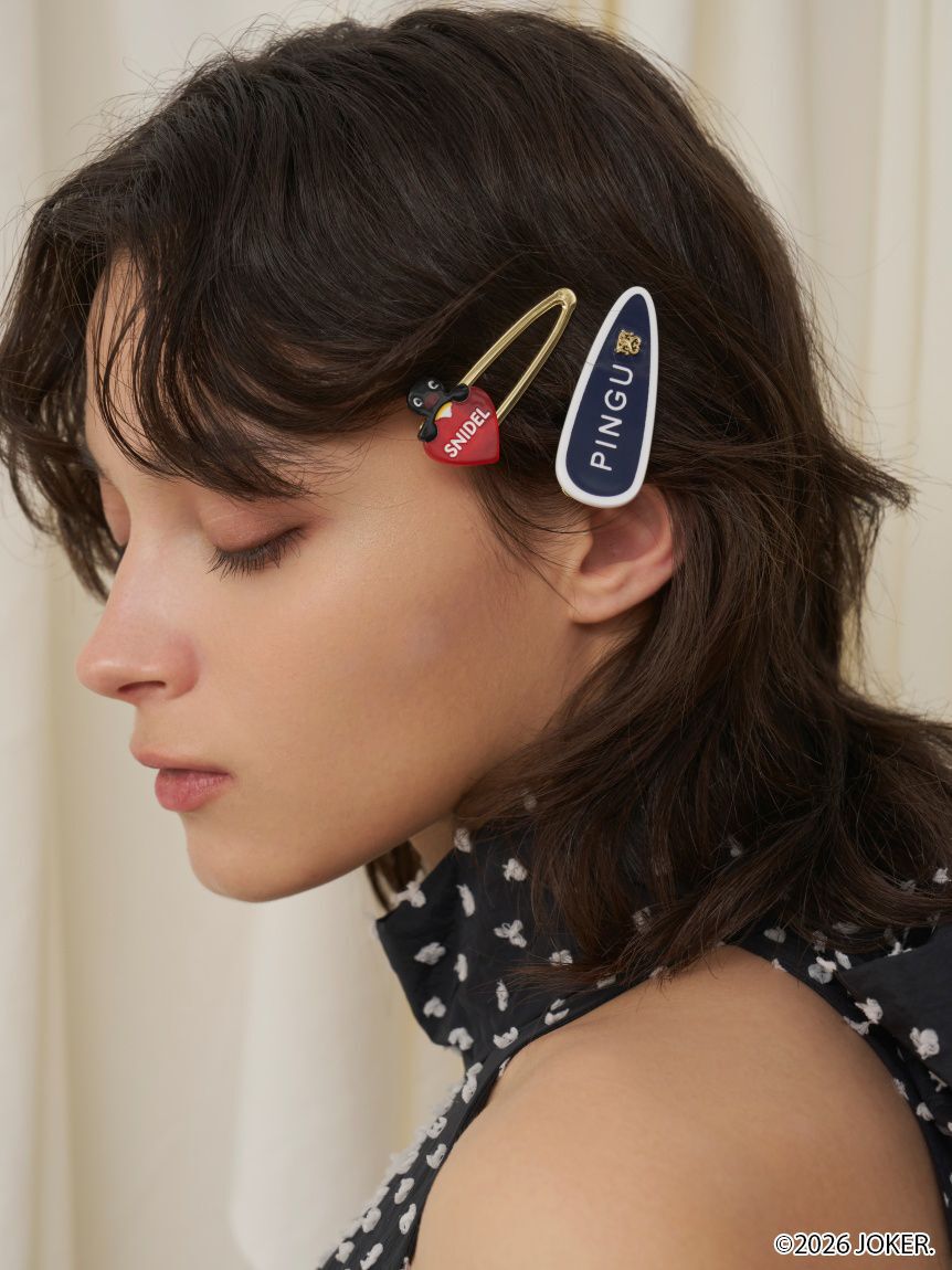 SNIDEL「【PINGU(TM)】ヘアクリップセット」|ヘアバンド|