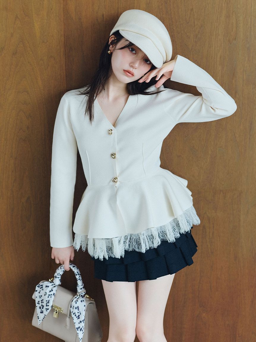 SNIDEL「メタルミニピアス」|ピアス|