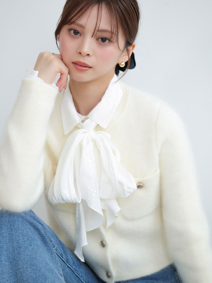 SNIDEL「メタルバリエシュシュ」|ヘアバンド|