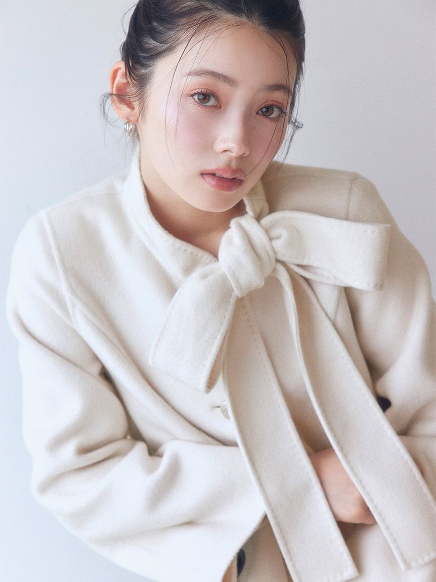 SNIDEL「ダブルフープピアス」|ピアス|