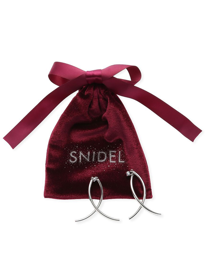 SNIDEL「インパクトイヤリング」|イヤリング|