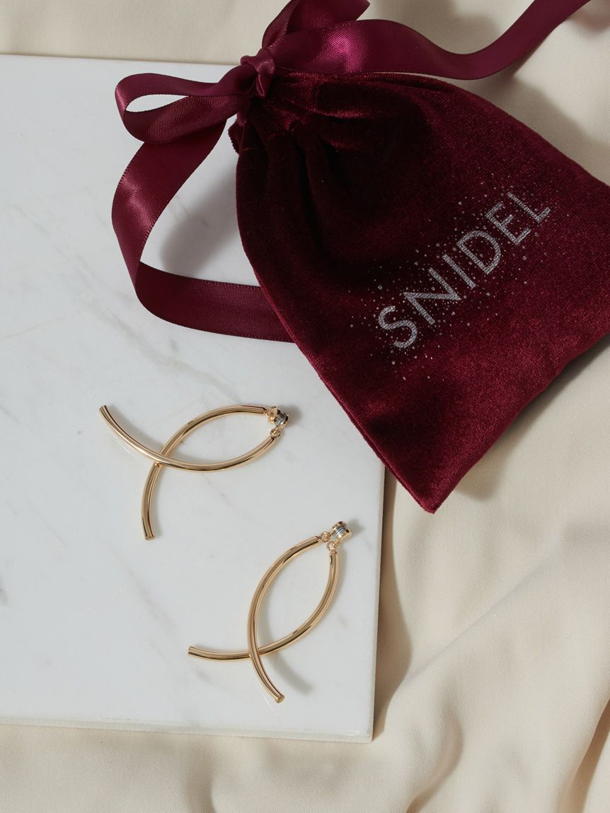 SNIDEL「インパクトイヤリング」|イヤリング|GLD