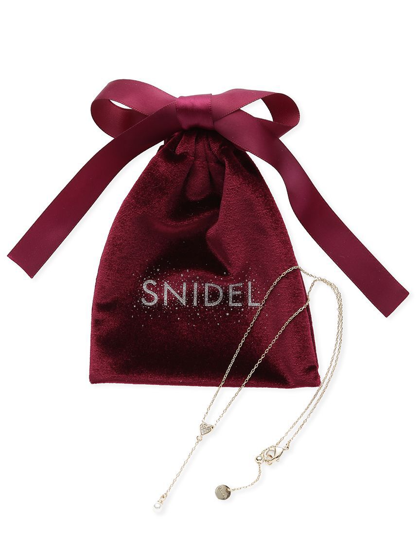 SNIDEL「ビジューバリエネックレス」|ネックレス|