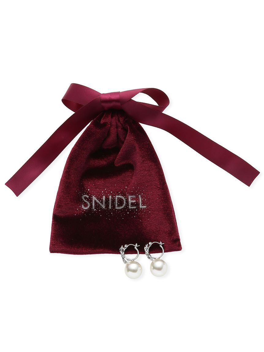 SNIDEL「ビジューバリエピアス」|ピアス|