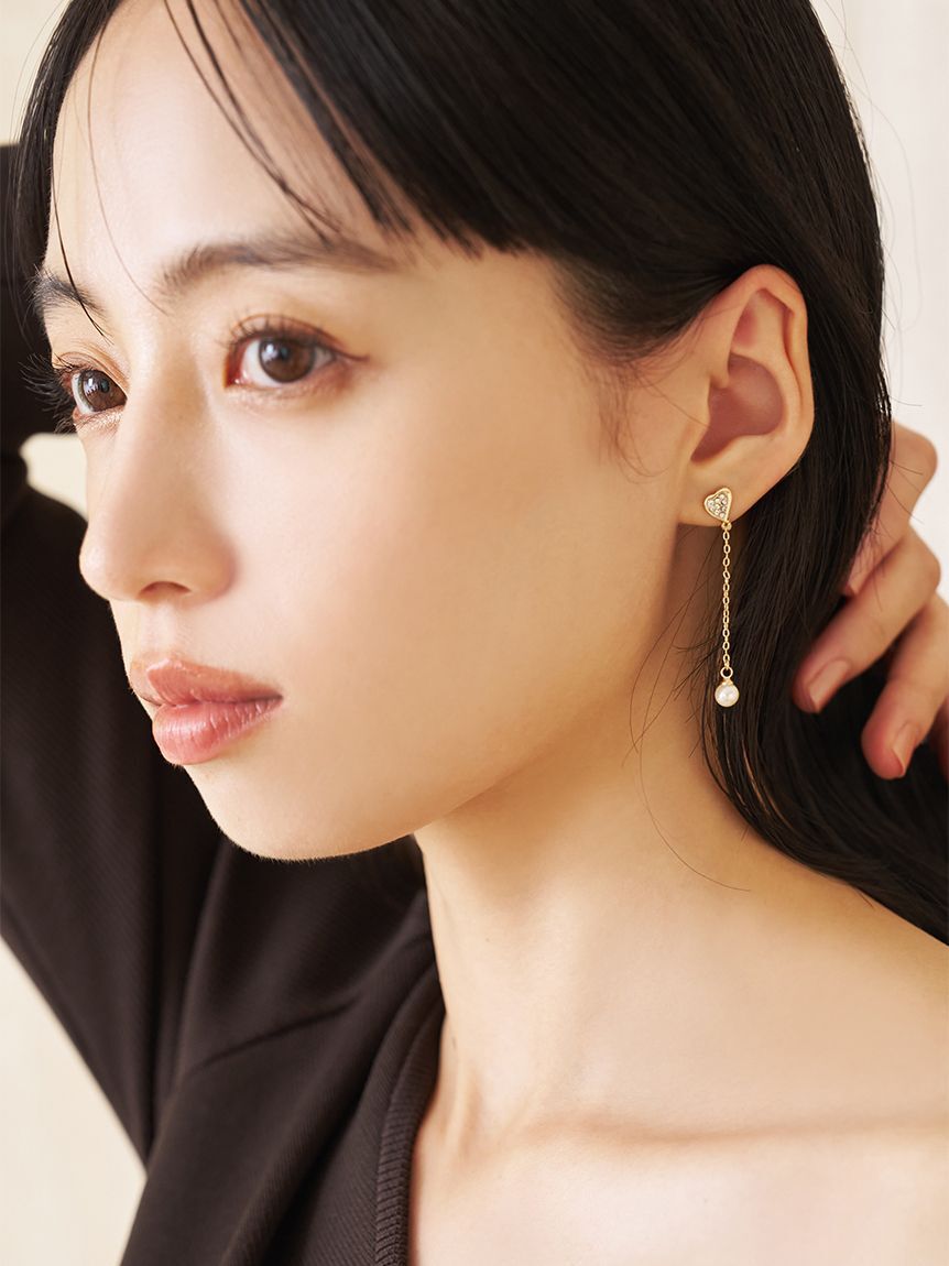 SNIDEL「ビジューバリエピアス」|ピアス|