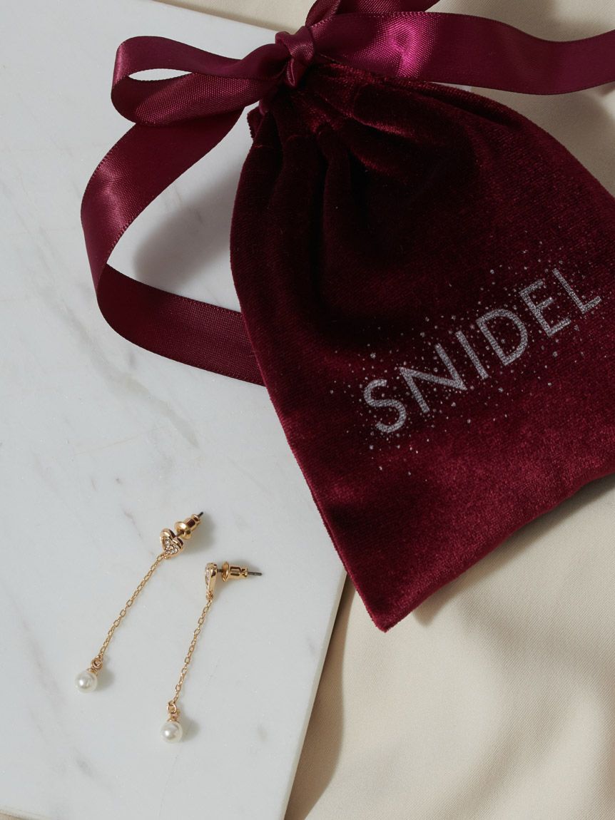 SNIDEL「ビジューバリエピアス」|ピアス|B