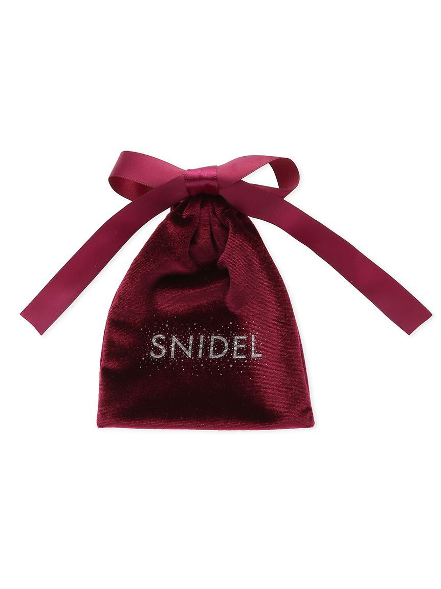 SNIDEL「ビジューバリエイヤリング」|イヤリング|