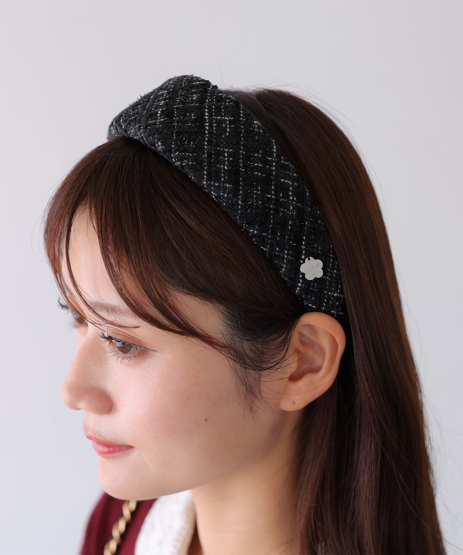 MARY QUANT「ツイード カチューシャ」|カチューシャ|