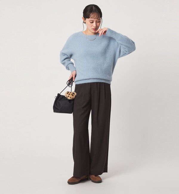 UNITED ARROWS green label relaxing「ヘアリー ニット プルオーバー」|ニット・セーター|