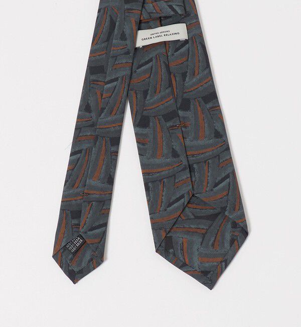 UNITED ARROWS green label relaxing「8.0cm モチーフ ジオメトリック2 ネクタイ」|ネクタイ・蝶ネクタイ|