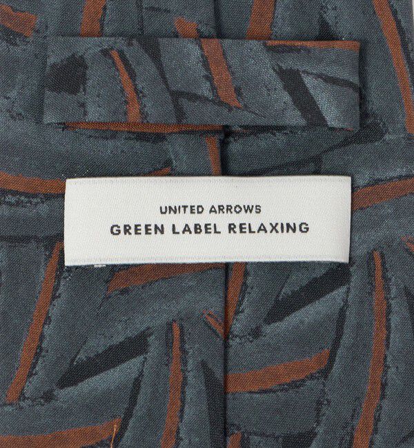 UNITED ARROWS green label relaxing「8.0cm モチーフ ジオメトリック2 ネクタイ」|ネクタイ・蝶ネクタイ|