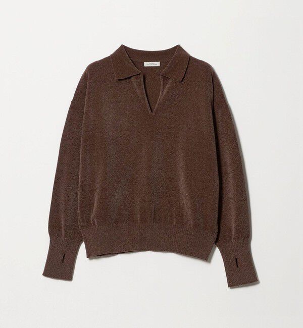 UNITED ARROWS green label relaxing「モールヤーン スキッパー ニット」|ニット・セーター|