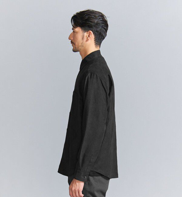 BEAUTY&YOUTH UNITED ARROWS「【WEB限定 WARDROBE SMART】スエードライク シャツ」|シャツ・ブラウス|