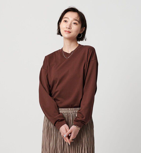 BEAUTY&YOUTH UNITED ARROWS「【WEB限定】フィッシュ ロングスリーブ Tシャツ」|Tシャツ・カットソー|