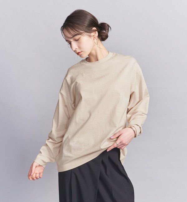 BEAUTY&YOUTH UNITED ARROWS「【WEB限定】フィッシュ ロングスリーブ Tシャツ」|Tシャツ・カットソー|