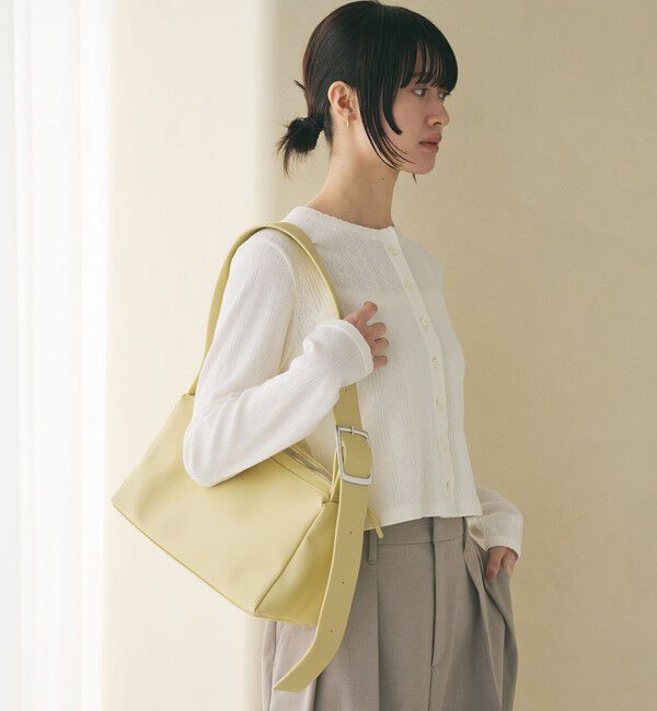 BEAUTY&YOUTH UNITED ARROWS「スクエア ビッグバックル ショルダーバッグ」|ショルダー・メッセンジャー|