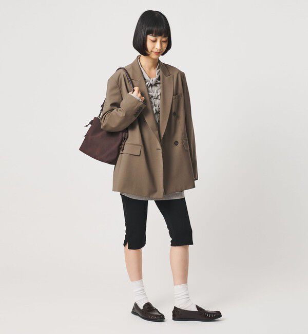 BEAUTY&YOUTH UNITED ARROWS「毛ポリエステルブレンド トロピカル ダブルジャケット」|テーラードジャケット|