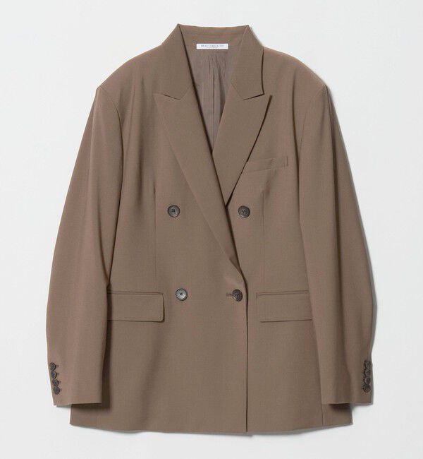 BEAUTY&YOUTH UNITED ARROWS「毛ポリエステルブレンド トロピカル ダブルジャケット」|テーラードジャケット|
