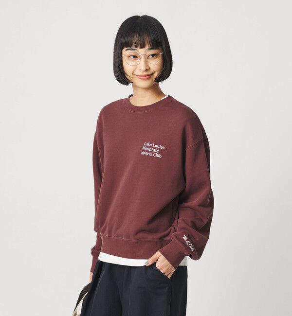 BEAUTY&YOUTH UNITED ARROWS「コットン裏毛 ロゴスウェット プルオーバー」|スウェット・ジャージ|