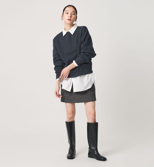 BEAUTY&YOUTH UNITED ARROWS「コットン裏毛 ロゴスウェット プルオーバー」|スウェット・ジャージ|