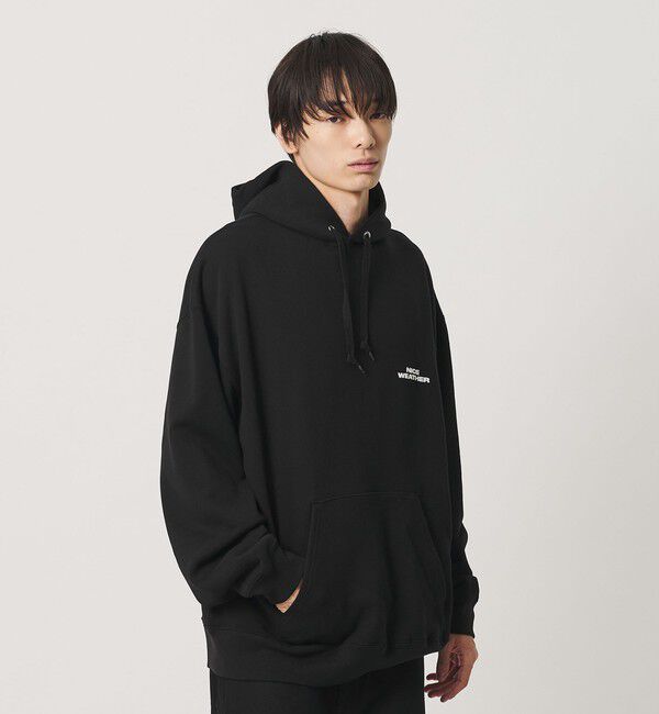 NICE WEATHER「＜NICE WEATHER＞ロゴ プルオーバー フーディ」|スウェット・ジャージ|