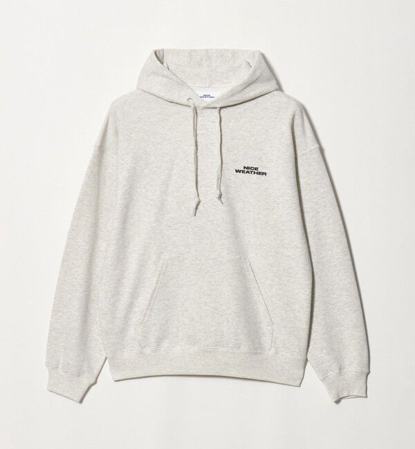 NICE WEATHER「＜NICE WEATHER＞ロゴ プルオーバー フーディ」|スウェット・ジャージ|