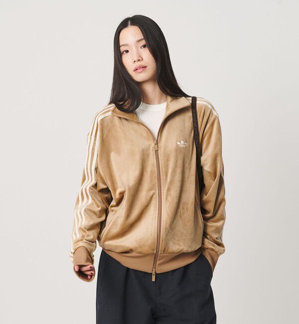 BEAUTY&YOUTH UNITED ARROWS「＜adidas Originals＞ファイヤーバード ベロアトラックトップ」|スウェット・ジャージ|MD.BROWN