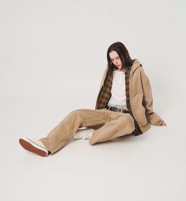 California General Store「＜Dickies &times; CGS.＞ダック フード ジャケット」|ブルゾン・スタジャン|