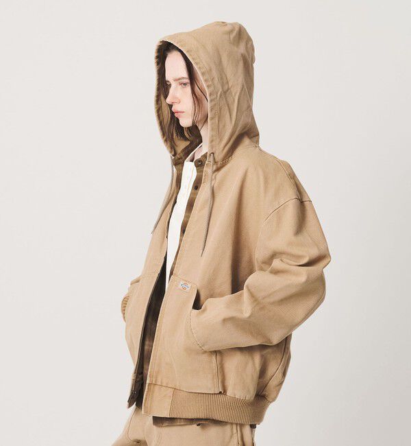 California General Store「＜Dickies &times; CGS.＞ダック フード ジャケット」|ブルゾン・スタジャン|