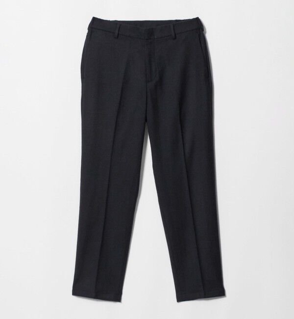BEAUTY&YOUTH UNITED ARROWS「ストレッチ サキソニー ノープリーツ テーパードパンツ NO.2 セットアップ対応」|チノ|