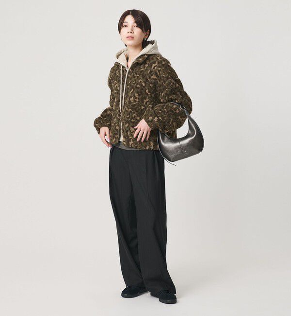 BEAUTY&YOUTH UNITED ARROWS「ジャガード スタンドカラー ボアブルゾン」|その他|