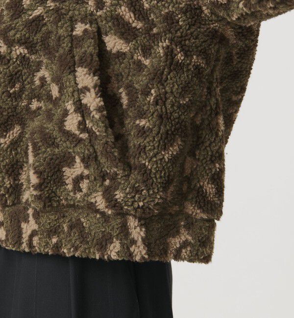 BEAUTY&YOUTH UNITED ARROWS「ジャガード スタンドカラー ボアブルゾン」|その他|