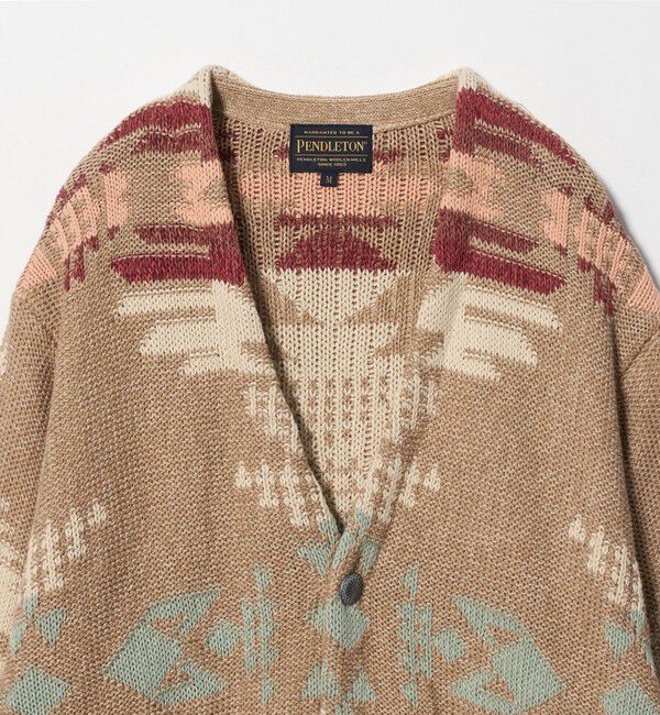 California General Store「＜PENDLETON＞マルチ ジャガード Vネック カーディガン」|カーディガン|