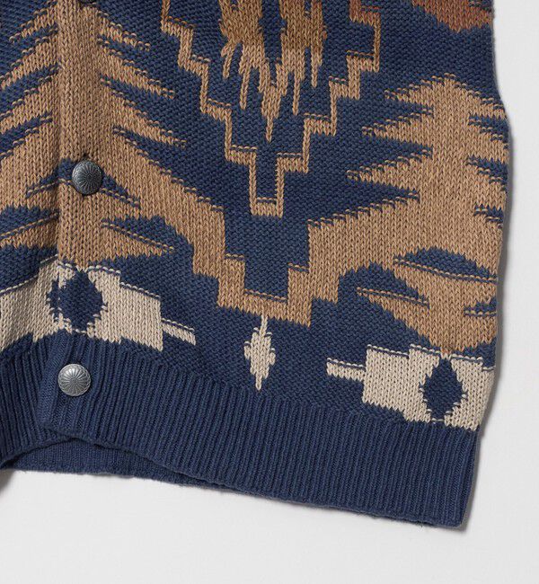 California General Store「＜PENDLETON＞マルチ ジャガード Vネック カーディガン」|カーディガン|